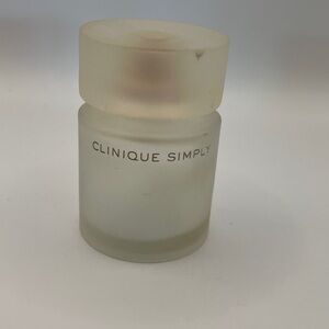Empty Clinique simply perfume Bottle - Spray- Women